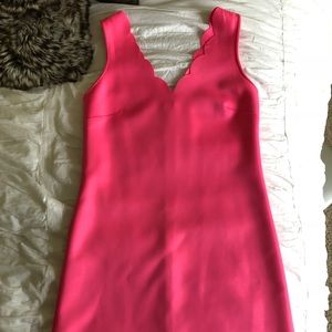 Lilly Pulitzer hot pink Mikayla shift dress
